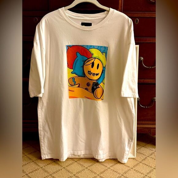 drew house Other - Drew House White Gingerbread Man Short Sleeve T Shirt L